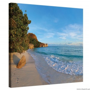 Εικόνα Canvas Εξωτικός κόλπος 3D