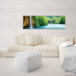 Εικόνα Canvas Καταρράκτης στη λίμνη XL