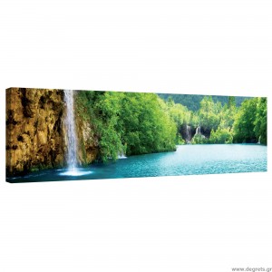 Εικόνα Canvas Καταρράκτης στη λίμνη XL