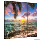Σετ Εικόνα Canvas 3 κομμάτια θέα στη θάλασσα