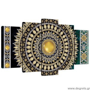 Σετ Εικόνα Canvas 5 κομμάτια Αφηρημένη 7 3D